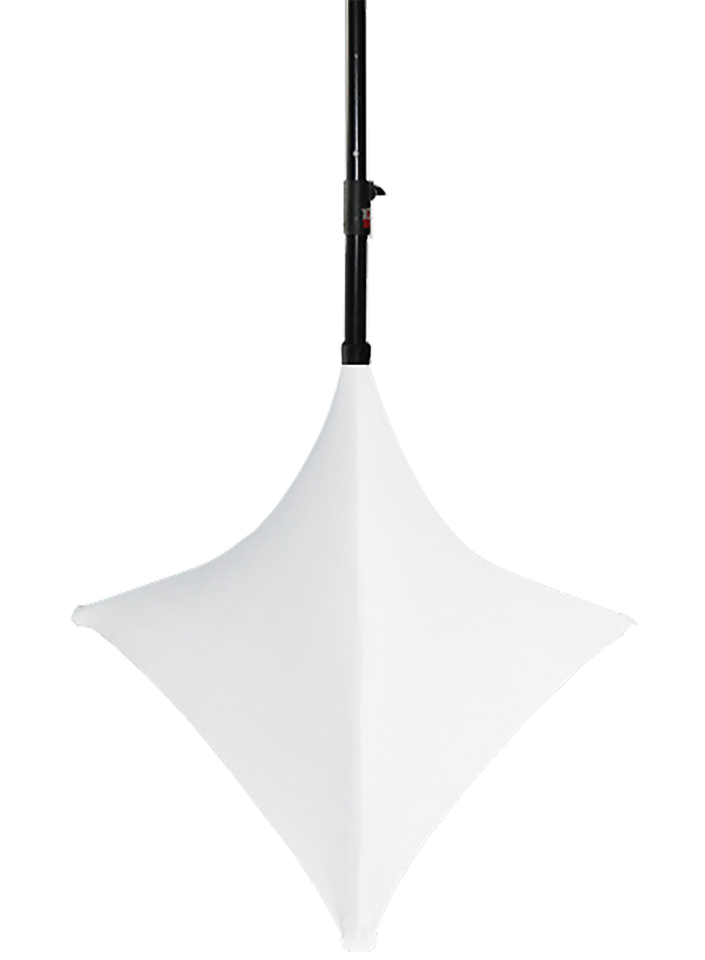 Ibiza LS07 Kolmijalan suojus, valkoinen, kaksipuolinen