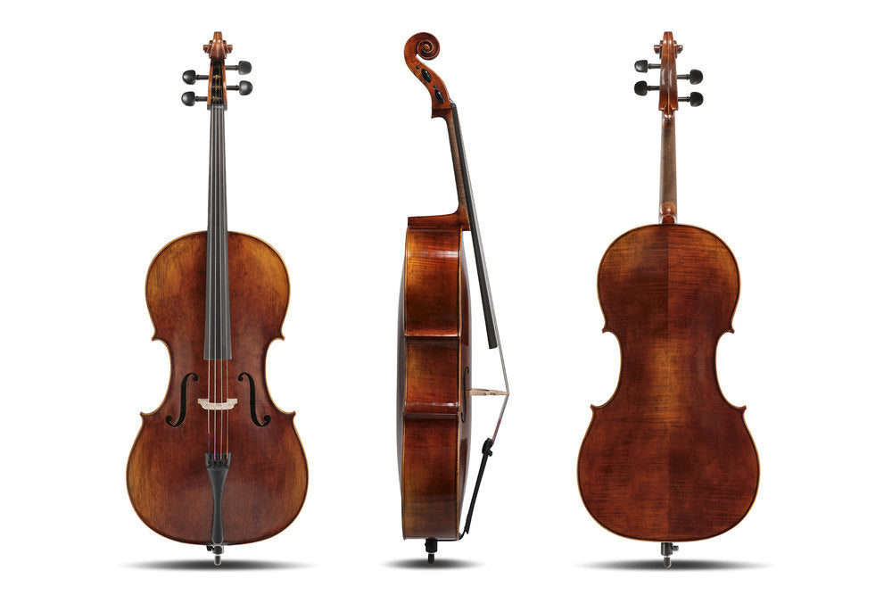 GEWA Sonata Europa Deluxe sello 4/4, säädetty, massarandubaa, laukku