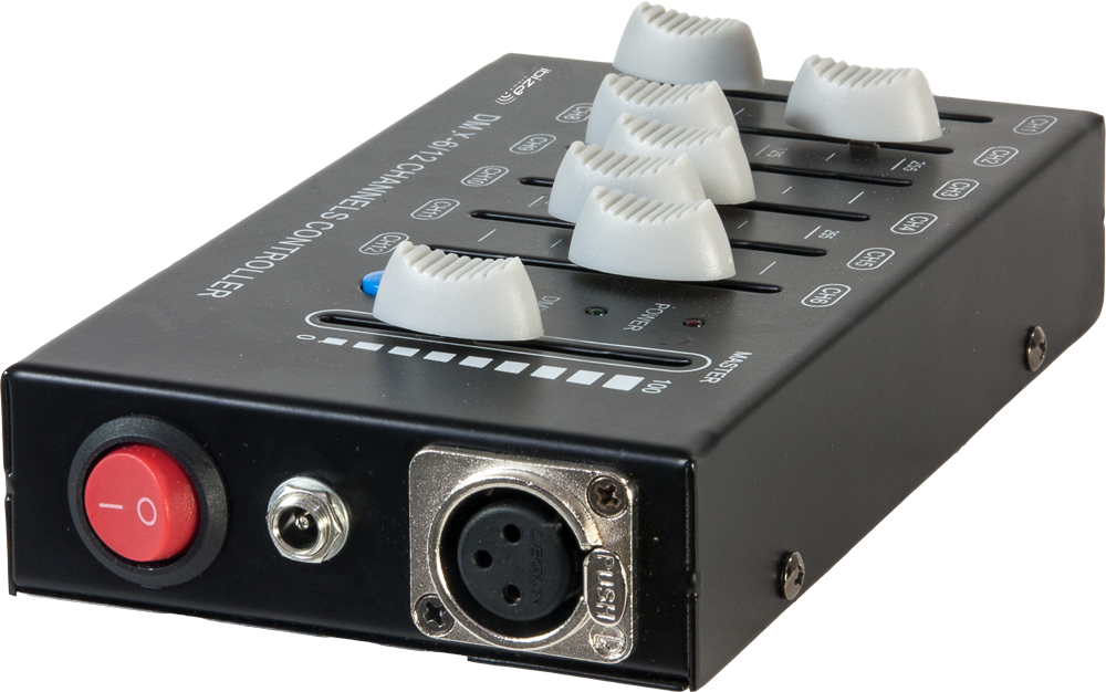 IBIZA 12-kanavainen DMX-ohjain