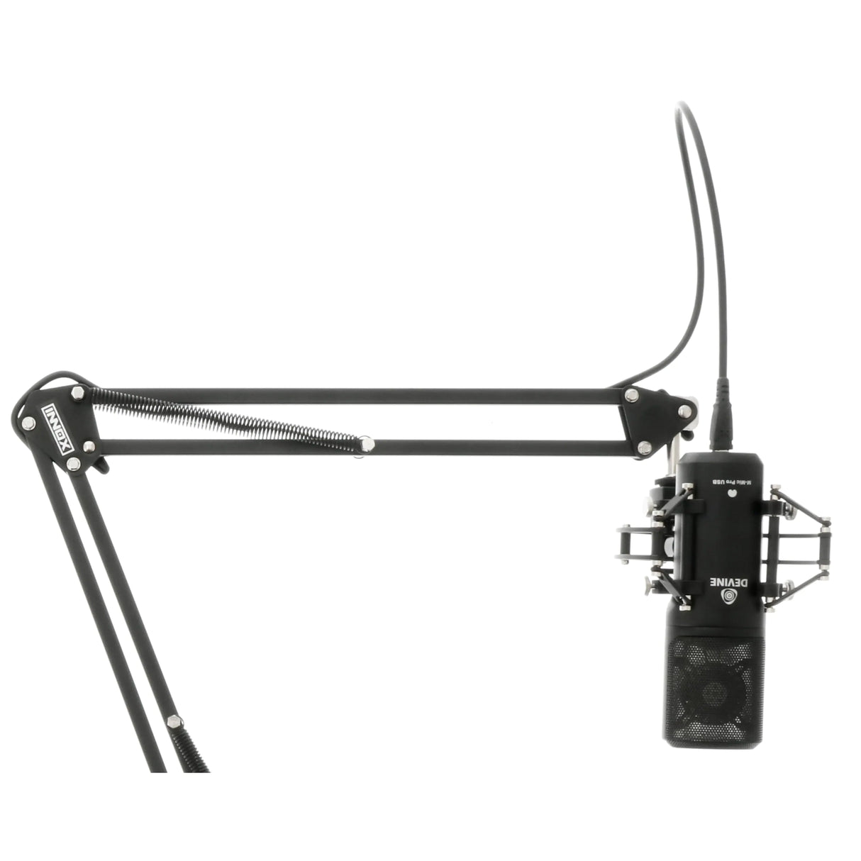 Innox IVA 08 USB-mikrofonipuomivarsi - musta