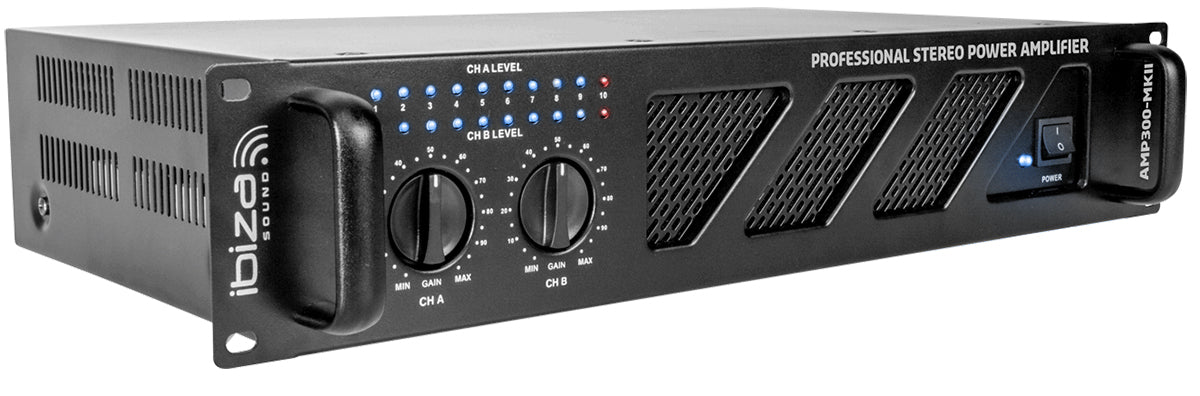 Ibiza AMP300-MKII tehovahvistin (2x240W)