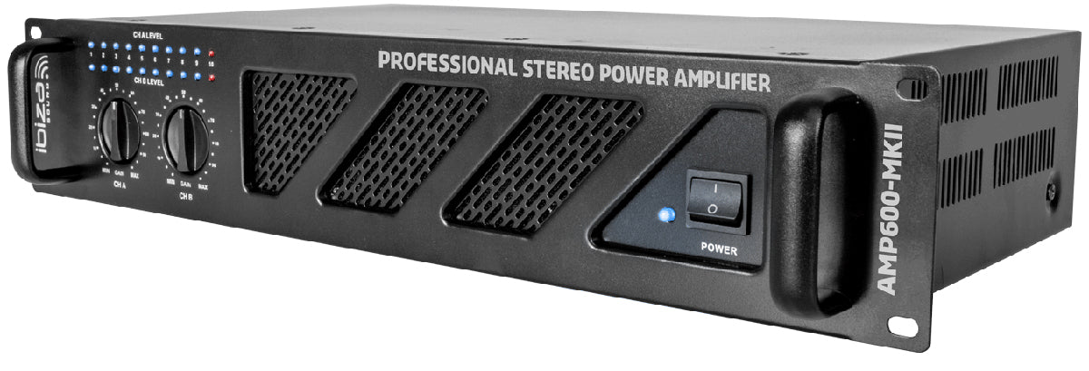 Ibiza AMP600-MKII tehovahvistin (2x480W)