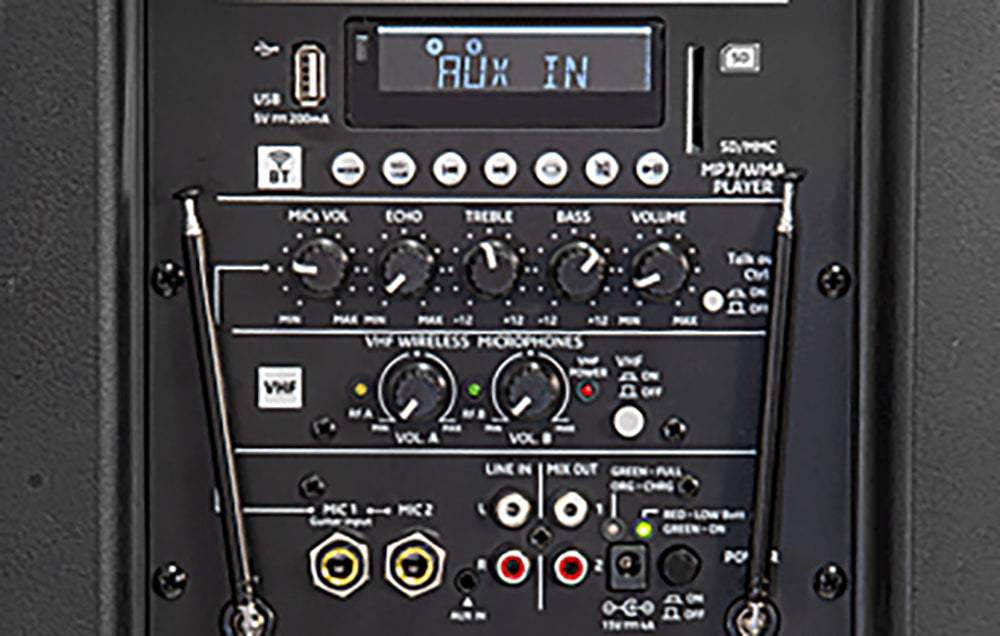 Ibiza kuljetettava aktiivikaiutin, Bluetooth