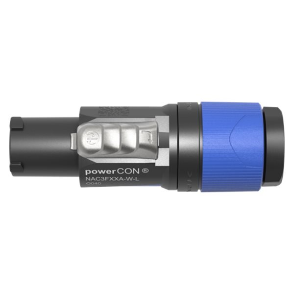 Neutrik NAC3FXXA-W-L Powercon Sininen (10-16mm)
