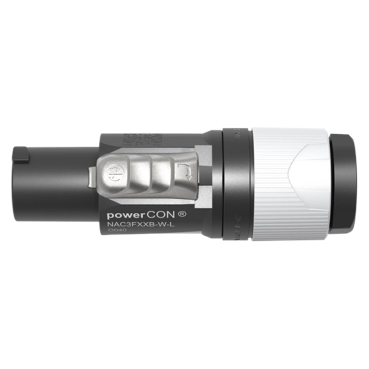 Neutrik NAC3FXXB-W-L Powercon Harmaa (10-16mm)