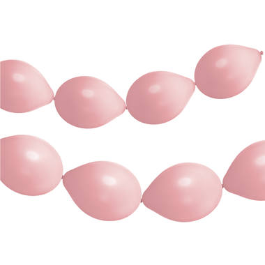 Linkki Ilmapallot Kiehkuroille 8 kpl (Matta Puuteripinkki, 33cm)