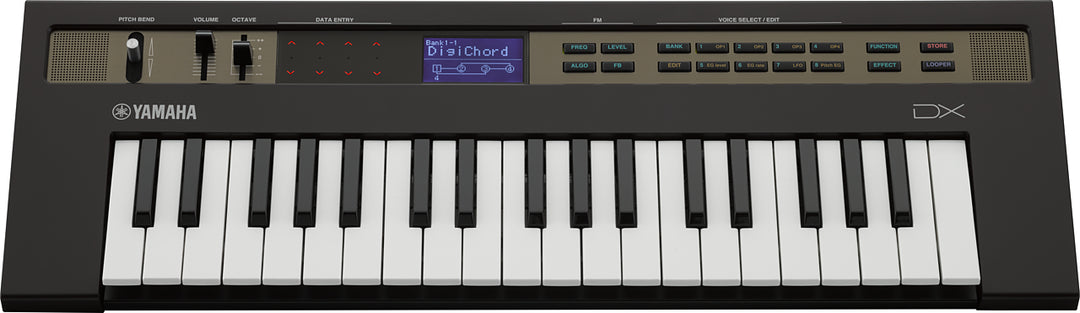 Yamaha Reface DX Synth Kosketinsoittimet (Musta)
