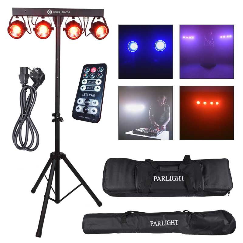 LIGHT4ME T-BAR LED COB PAR 4x30W statiivdæksel