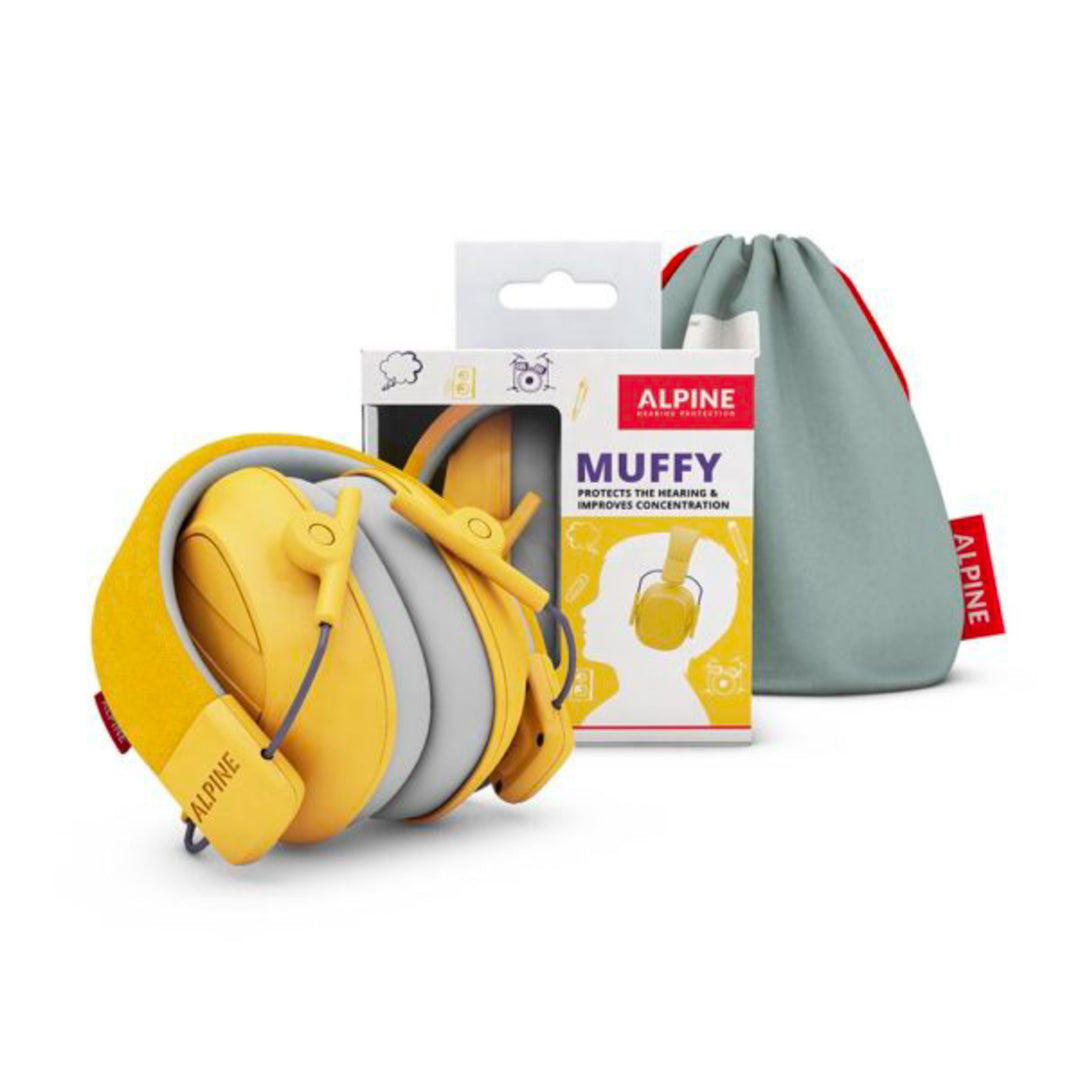 Alpine Muffy Mk2 Kuulosuojaimet lapsille (Keltainen)