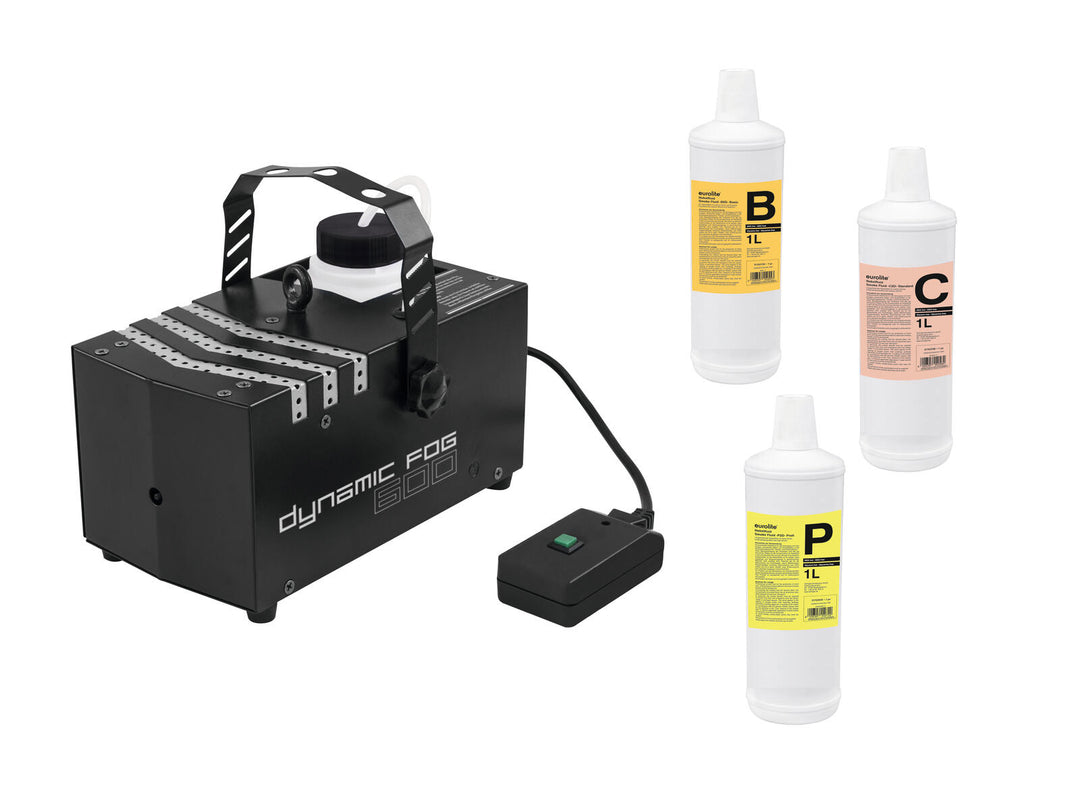 EUROLITE Set Dynamic Fog 600 + nesteet
