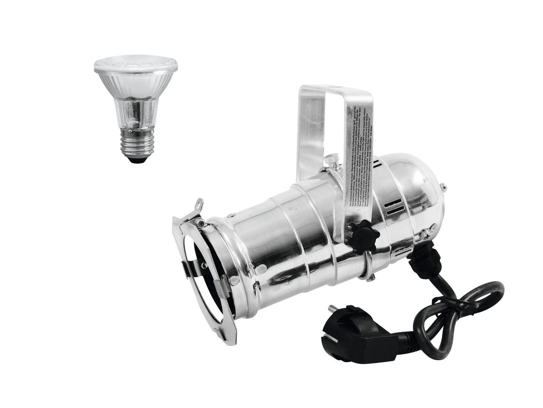 EUROLITE Setti PAR-20 Spot sil + PAR-20 230V SMD 6W E-27 LED 3000K