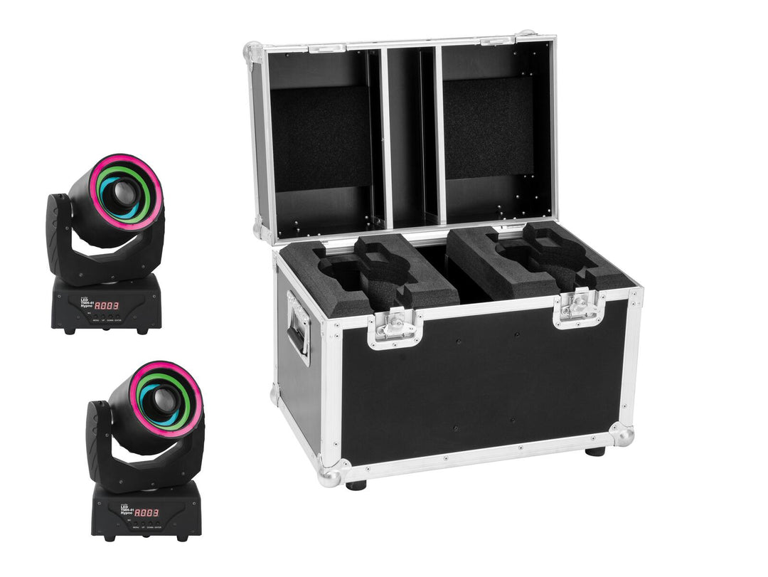 EUROLITE Set LED TMH-41 Hypno Liikkuvat päät Spot + Case