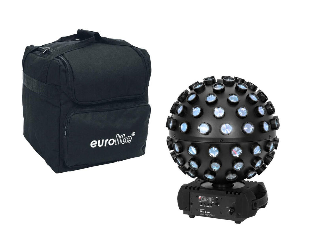 EUROLITE Set LED B-40 lasersäde Effect + pehmeä laukku