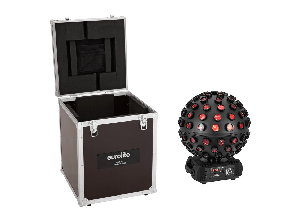 EUROLITE Set LED B-40 HCL Beam Effect MK2 bk + kotelo