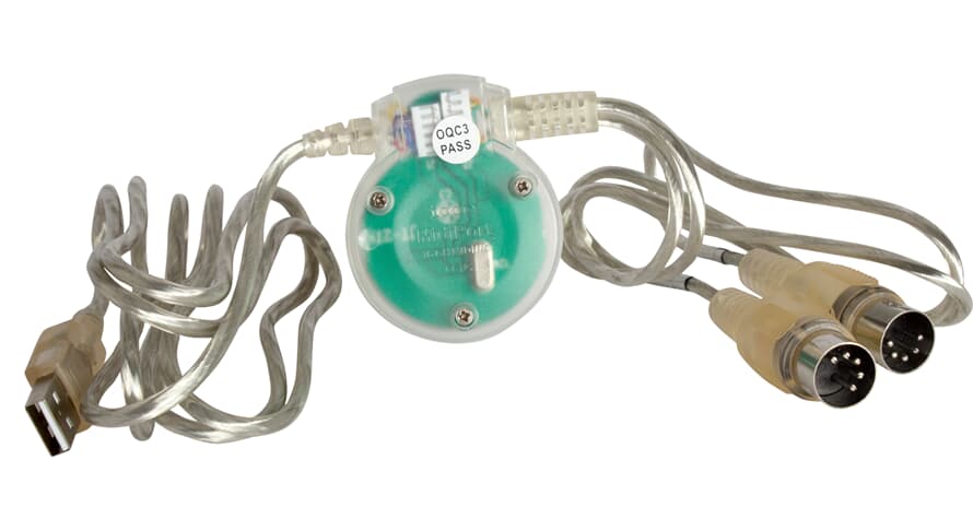 iCon MidiPort MIDI-liitäntä, 1 tulo ja 1 lähtö
