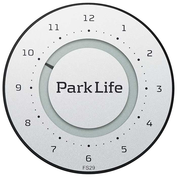 PARKLIFE pysäköintikiekko (Titanium Silver) sisään (Titanium Silver)