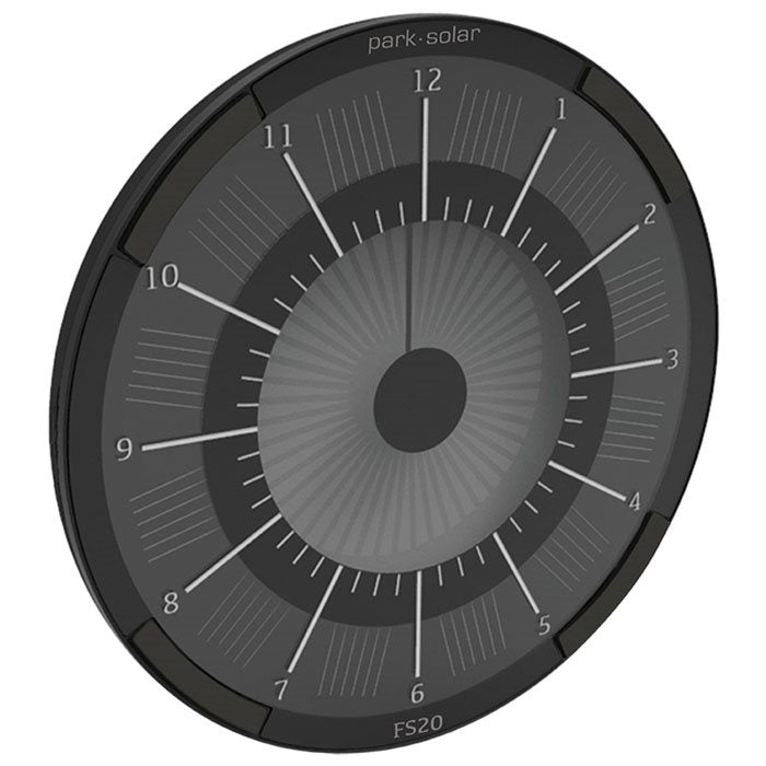 Park Solar Pysäköintikello, Musta