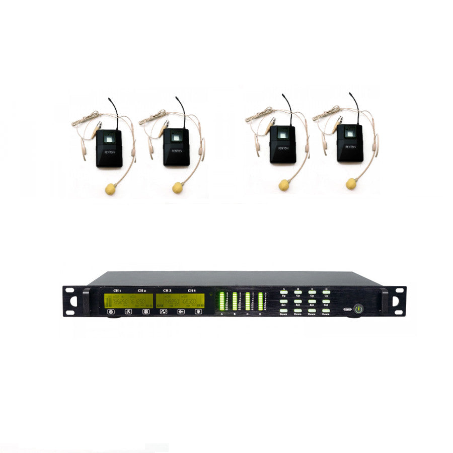 Renton Pro Langattomat kuulokkeet (4 kanavaa)