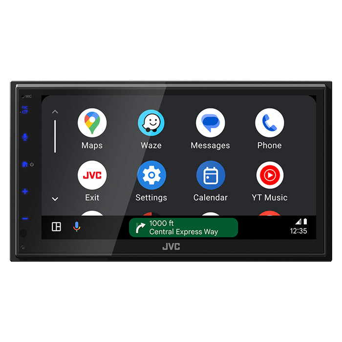 JVC KW-M593BT 2-DIN-radio CarPlaylla ja Android Autolla