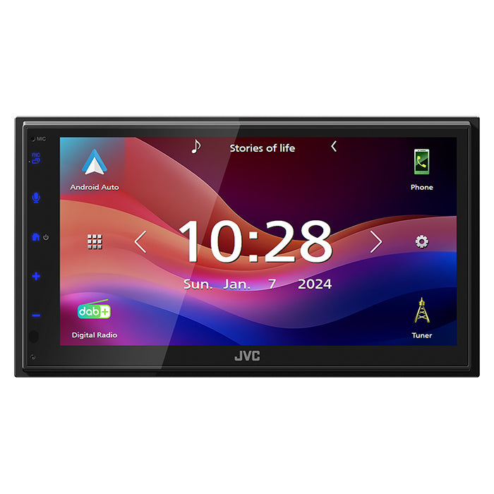 JVC KW-M695DBW Appradio Apple Carplay ja Android Auto