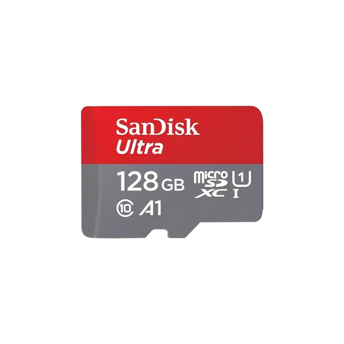 SanDisk Ultra SD-kortti adapterilla, 128 GB