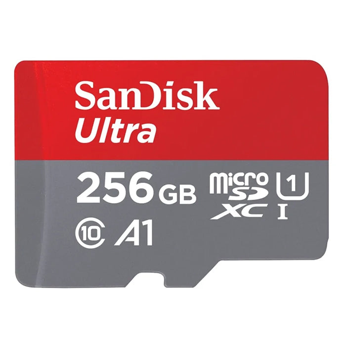 SanDisk Ultra SD -kortti, sisältää sovittimen, 256 Gt