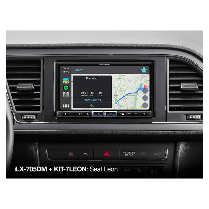 Alpine ILX-705DM langaton Apple Carplay 2-DIN 7"