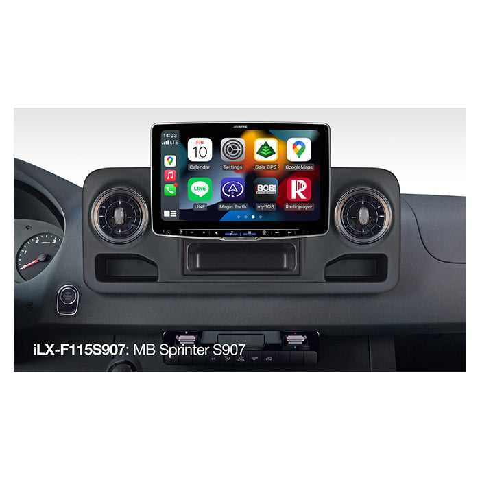 Alpine ILX-F115S907 bundle Halo11:lle Sprinter S907:ään