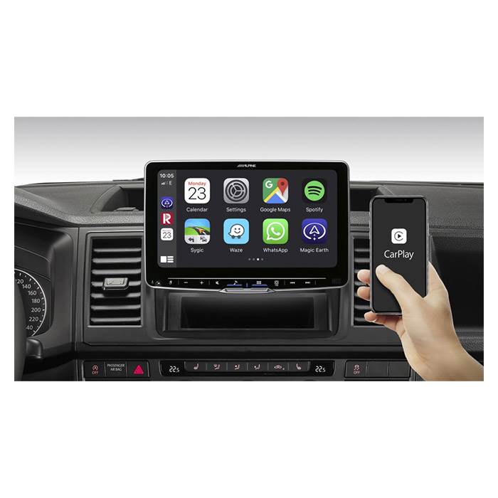 Alpine HALO9 ILX-F905D V2 - Langaton Carplay, Android, Bluetooth