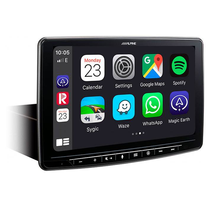 Alpine HALO9 INE-F904D Apple Carplay, Navigointi, Android ja Bluetooth