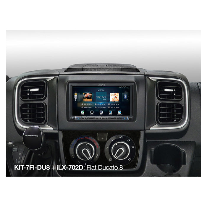 Alpine KIT-7FI-DU8 -sarja 7" Fiat Ducato malliin 8 2022-