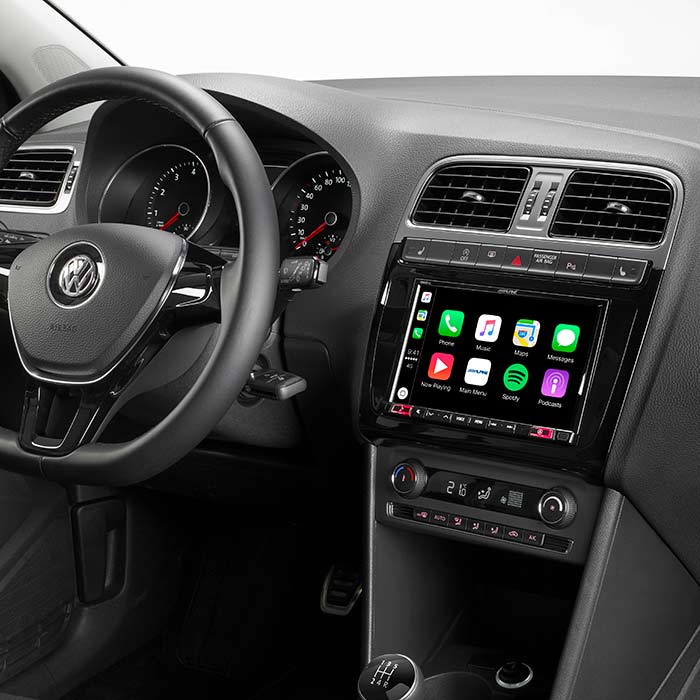 2-DIN 8" -asennussarja VW Polo 5/GTI 2014->