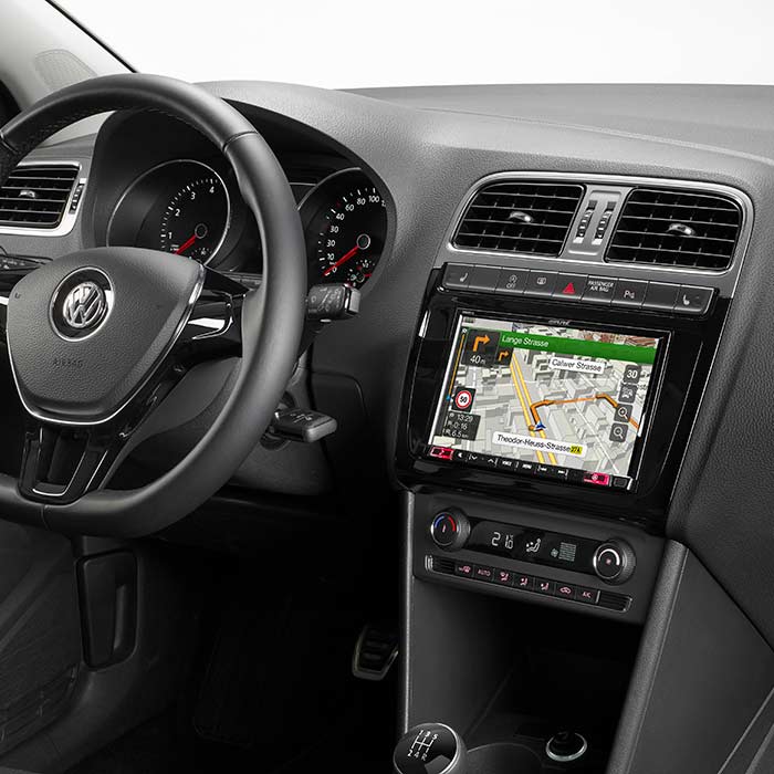 2-DIN 8" -asennussarja VW Polo 5/GTI 2014->