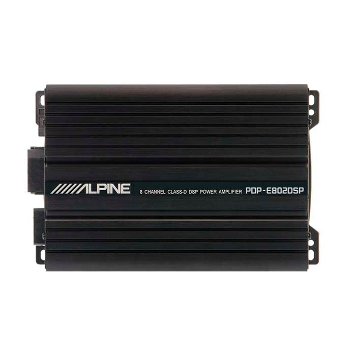 Alpine PDP-E802DSP, 8-kanavainen DSP-vahvistin