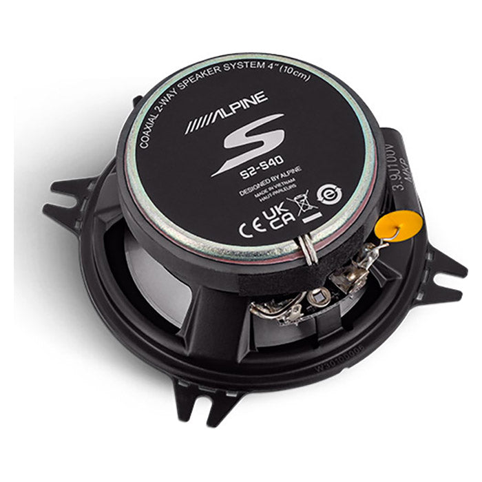 Alpine S2-S40 10 cm:n kaiutin, 2-tie koaksiaalinen