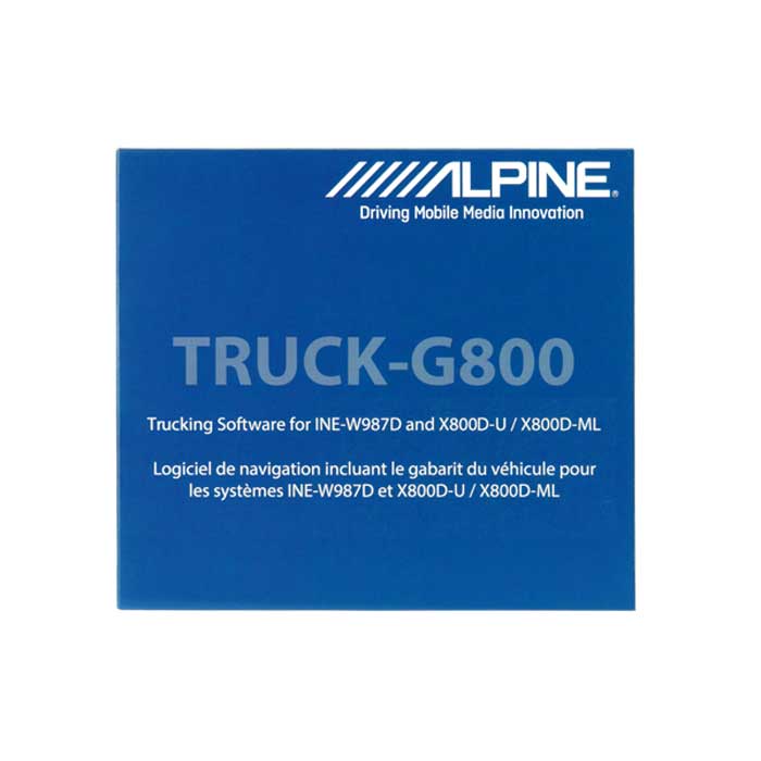 Alpine truck-kortti mallille INEW987D/X800