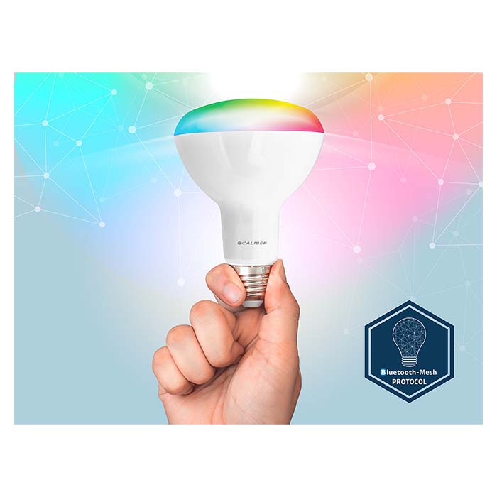 Caliber BR30 Smart Home LED-lamppu, valkoinen/monivärinen