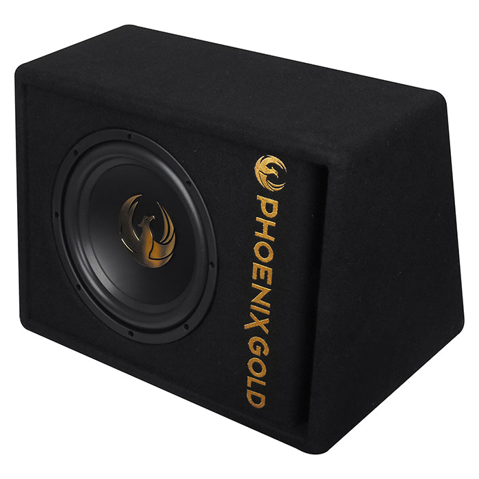 Phoenix Gold 10" aktiv Sub M. kabler & remote