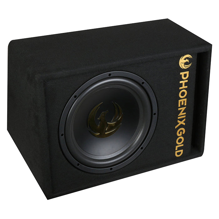 Phoenix Gold 12" aktiivinen Sub, sis. kaapelit ja kaukosäätimen