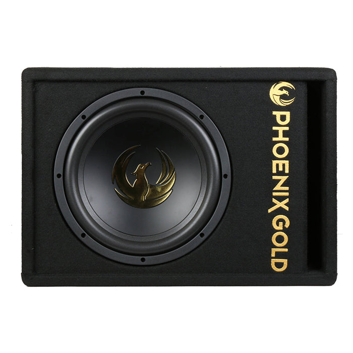 Phoenix Gold 12" aktiivinen Sub, sis. kaapelit ja kaukosäätimen