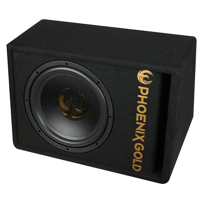 Phoenix Gold 12" aktiivinen Sub, sis. kaapelit ja kaukosäätimen