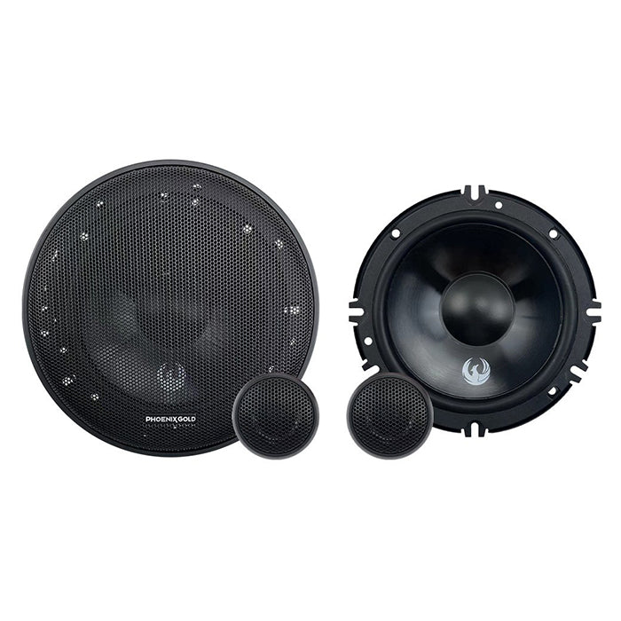 Phoenix Gold 165 mm:n komponenttikaiuttimet, 40 W RMS