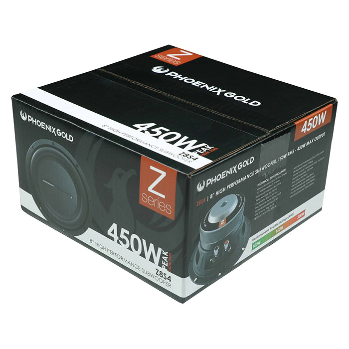Phoenix Gold Z-sarja 8" Subwoofer 450W 4OHM