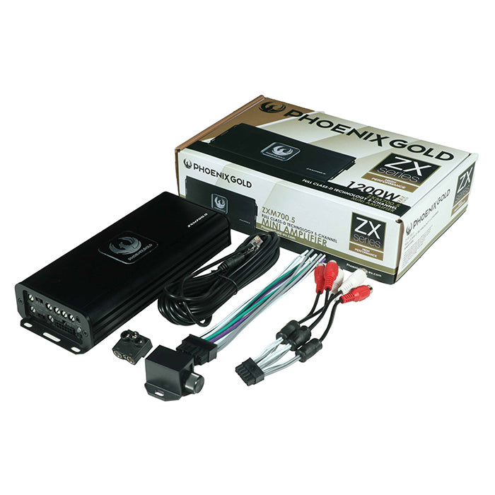 Phoenix Gold 5-kanavainen minivahvistin 700 W