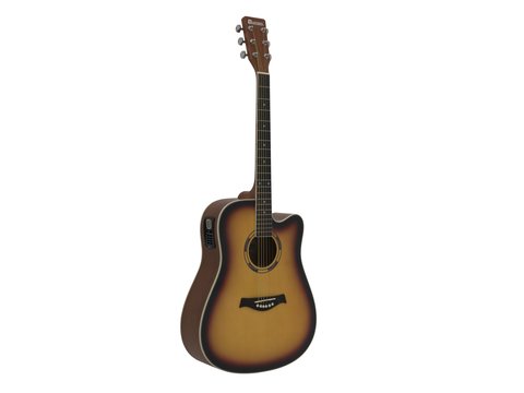 DiMavery DR-520 Western Guitar - Sunburst
