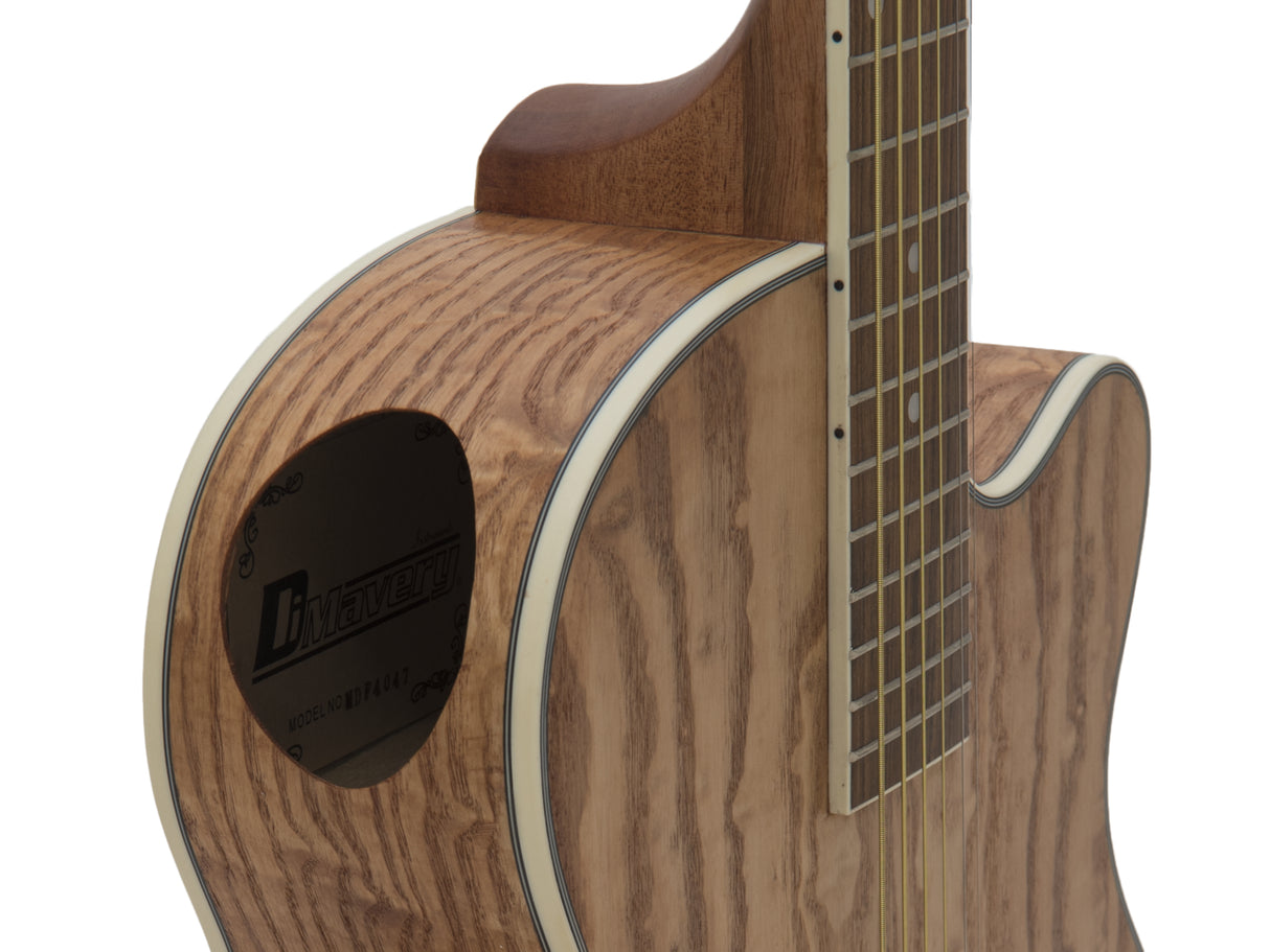 DiMavery SP-100 Western Guitar - Luonnollinen