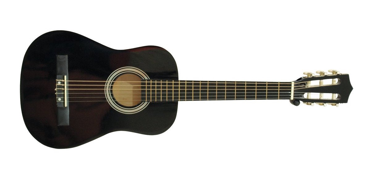 DiMavery AC-303 Klassinen espanjalainen kitara 1/2 (musta)