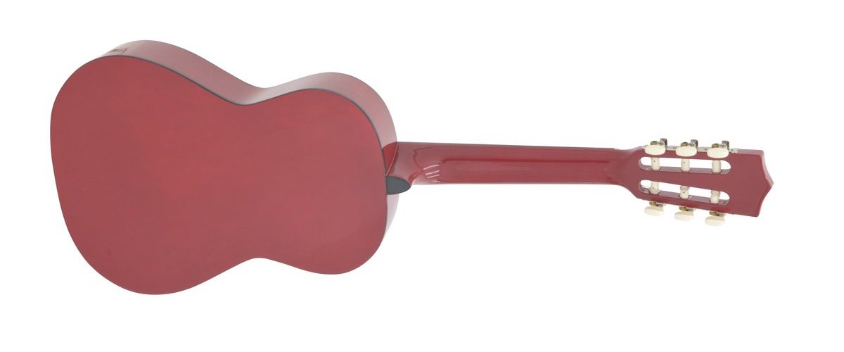 DiMavery AC-303 klassinen espanjalainen kitara 1/2, punainen