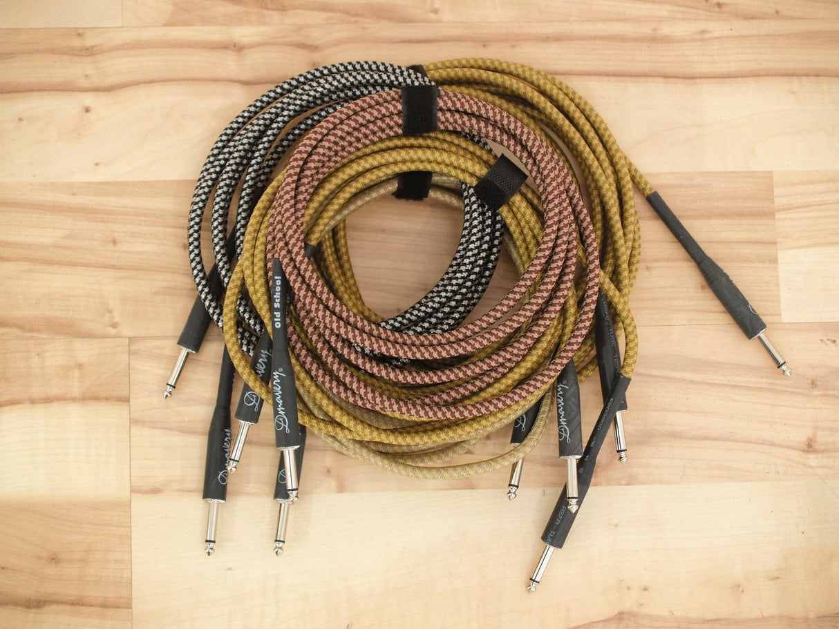 DiMavery Instrumkabel, 3m, Musta/Hopea