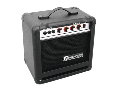 DiMavery BA-15 Basso Vahvistin 15W Musta